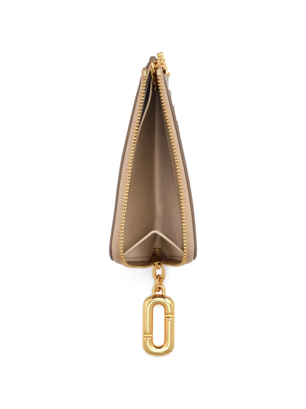 Marc Jacobs The Pop J-Marc portemonnee met rits Bruin