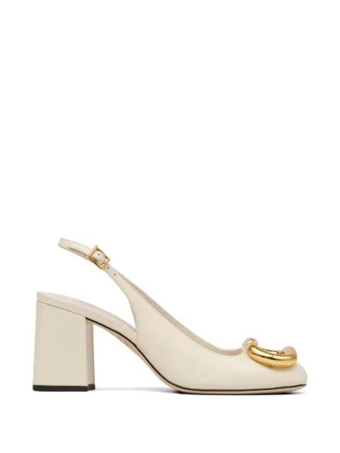 Marc Jacobs slingback square-toe pumps