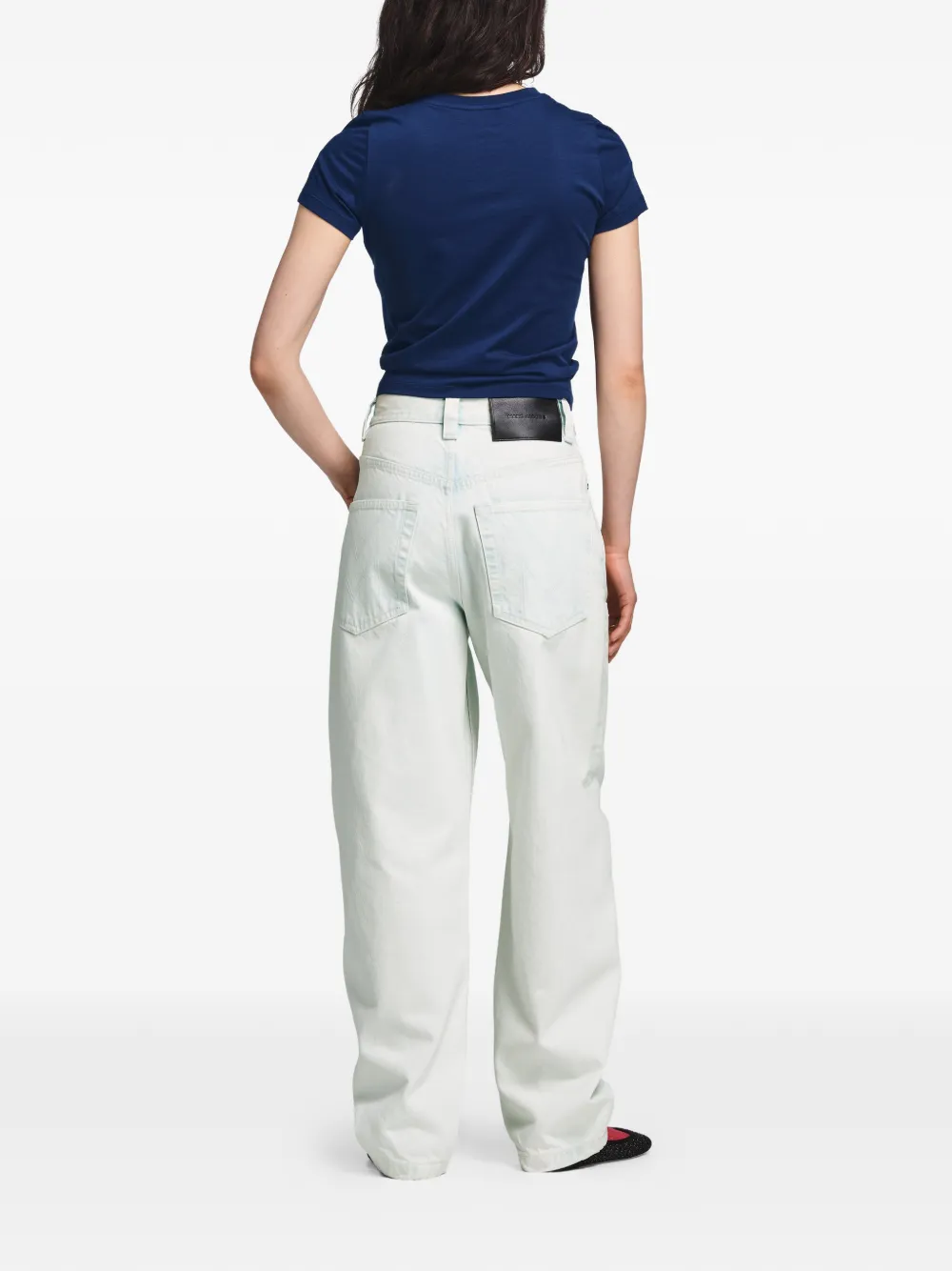  Marc Jacobs Camiseta De Algodón Con Logo Estampado - Azul 