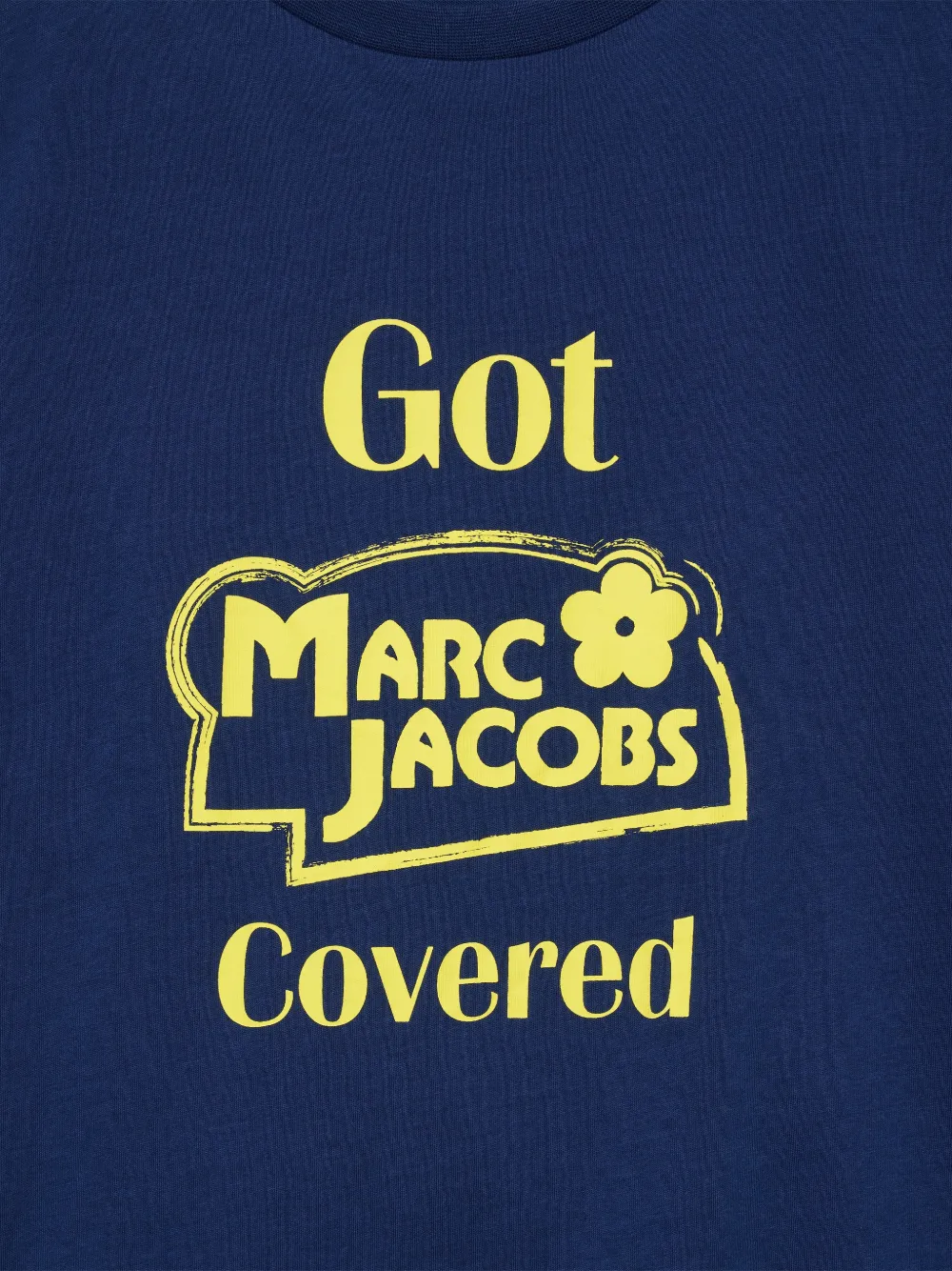 Marc Jacobs T-shirt met logoprint Blauw