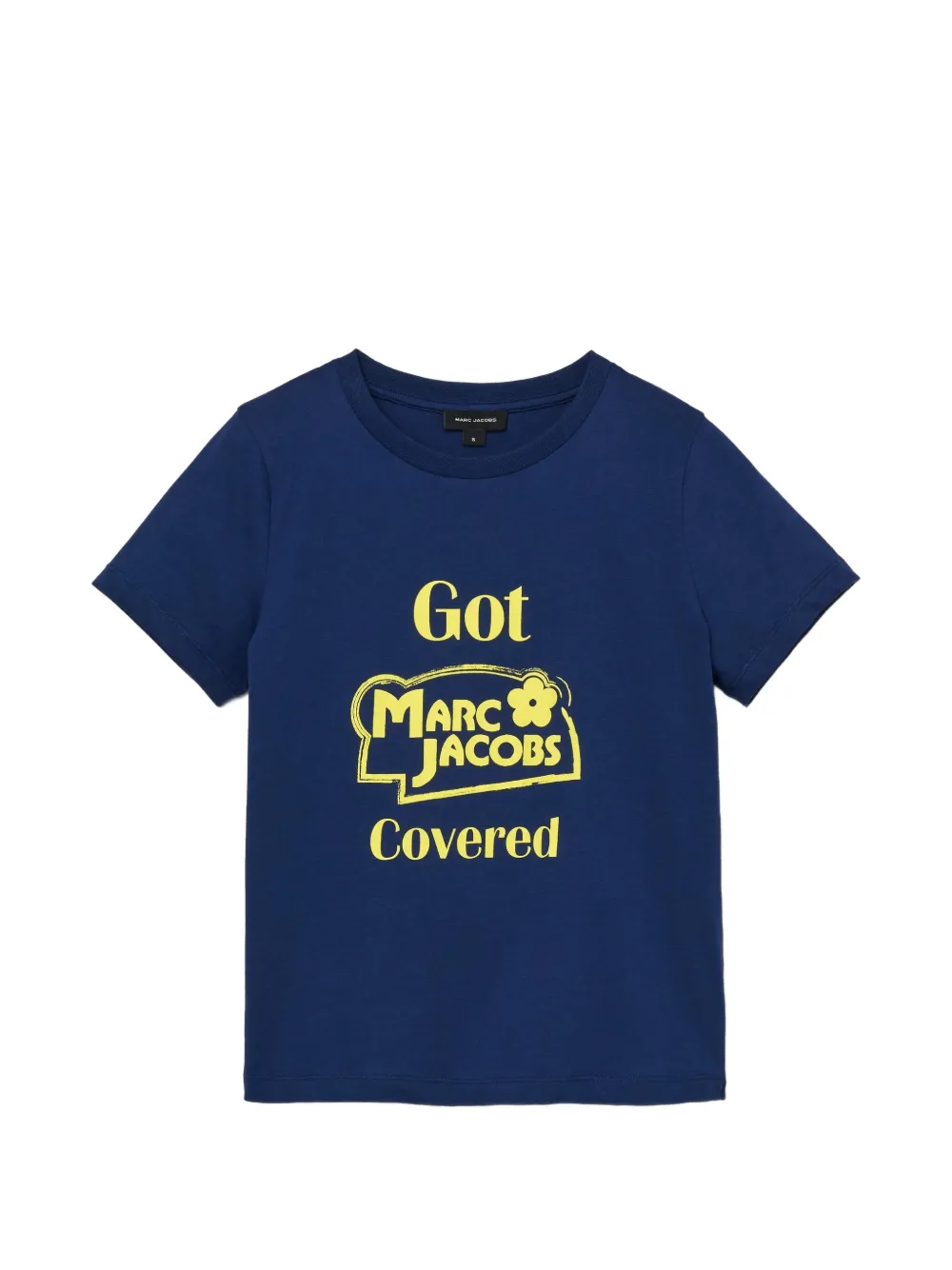 Marc Jacobs logo-print cotton T-shirt - Blu
