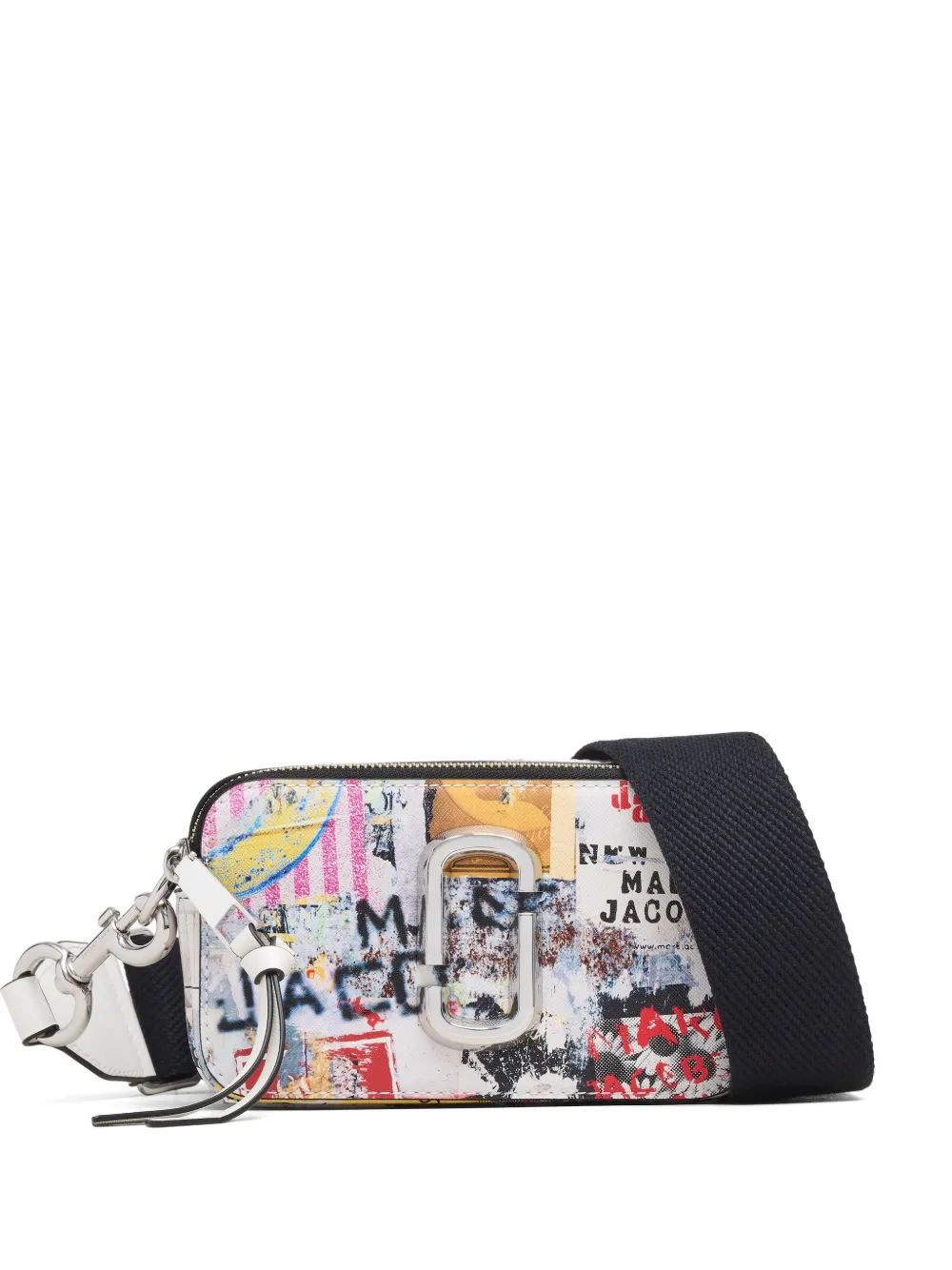 Marc Jacobs The Pop Americana Snapshot J-Marc crossbody bag - Bianco