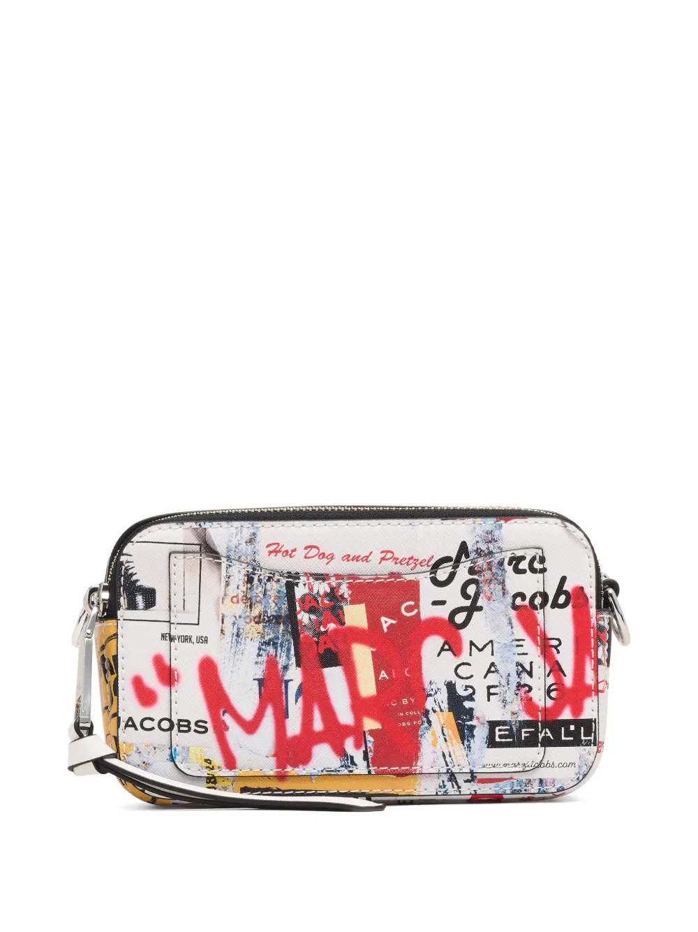 Marc Jacobs Pop Americana crossbodytas met print Wit