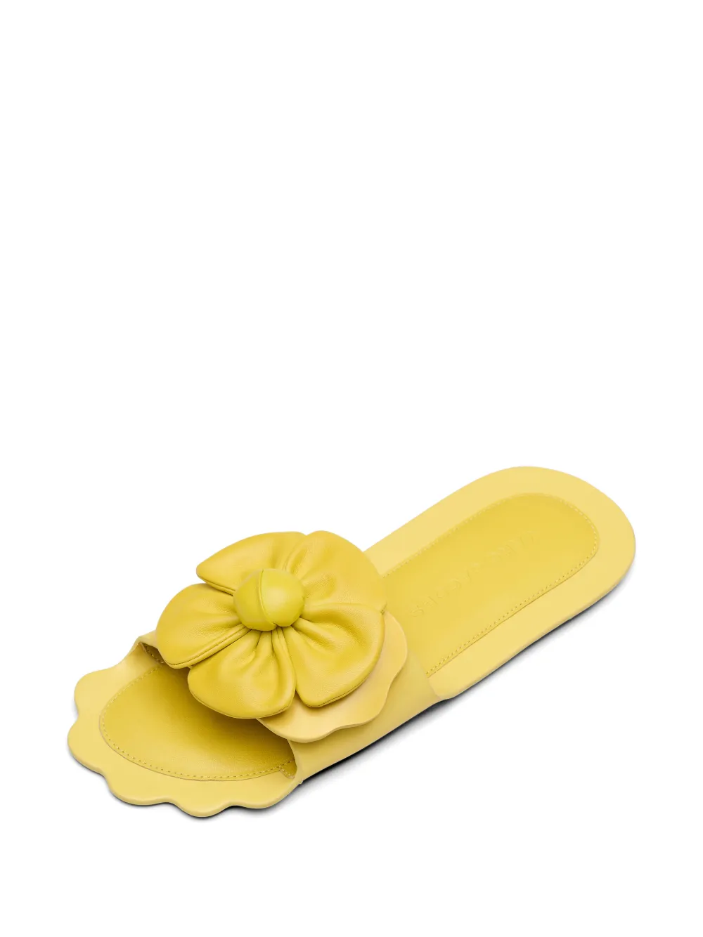 Marc Jacobs slip-on leather sandals Geel