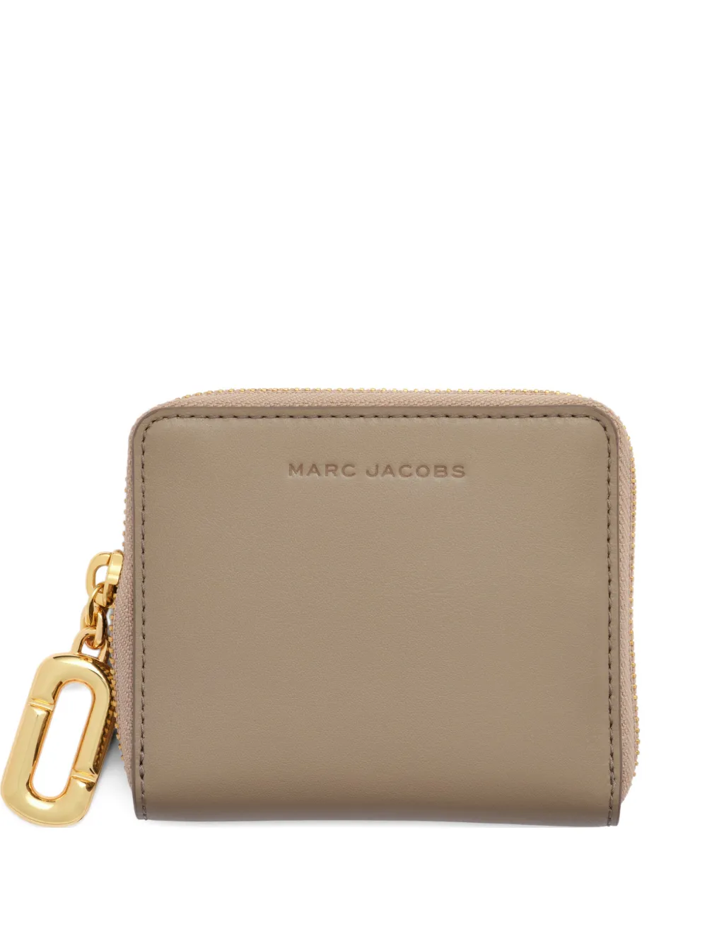 Marc Jacobs The Pop J-Marc slim wallet - Nude