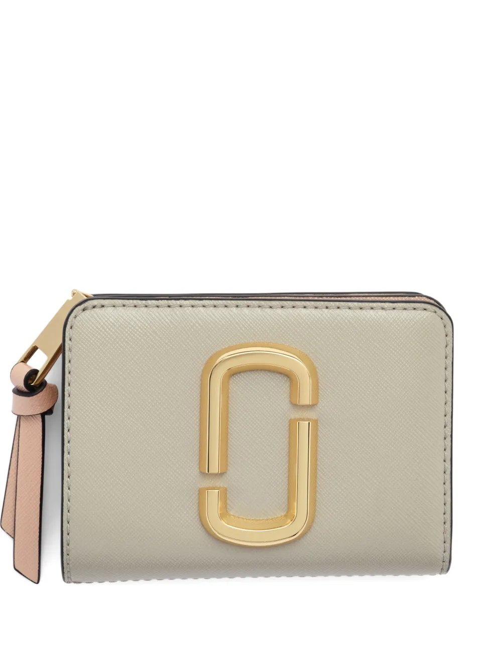 Marc Jacobs The Snapshot J-Marc logo-plaque wallet - Toni neutri