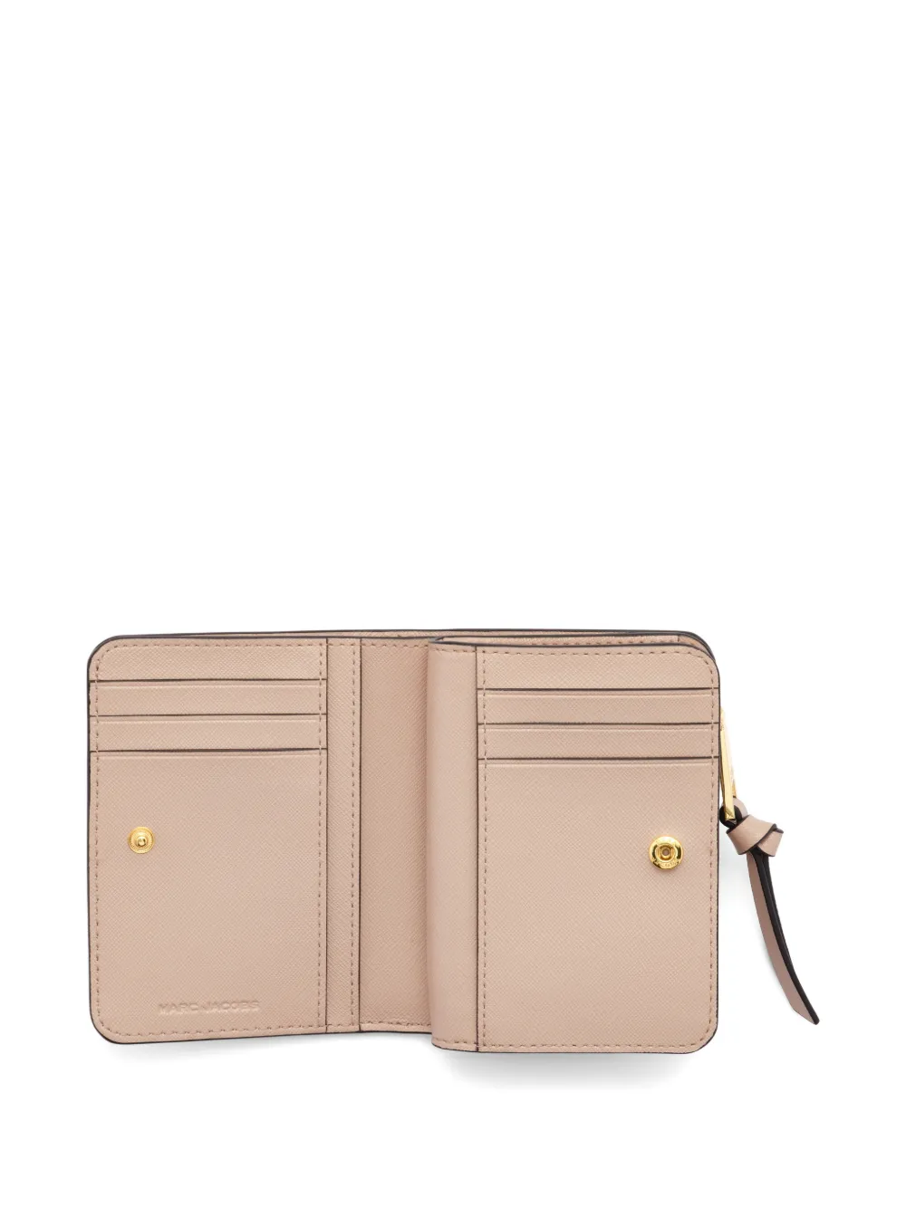 Marc Jacobs The Snapshot portemonnee met logoplakkaat Beige