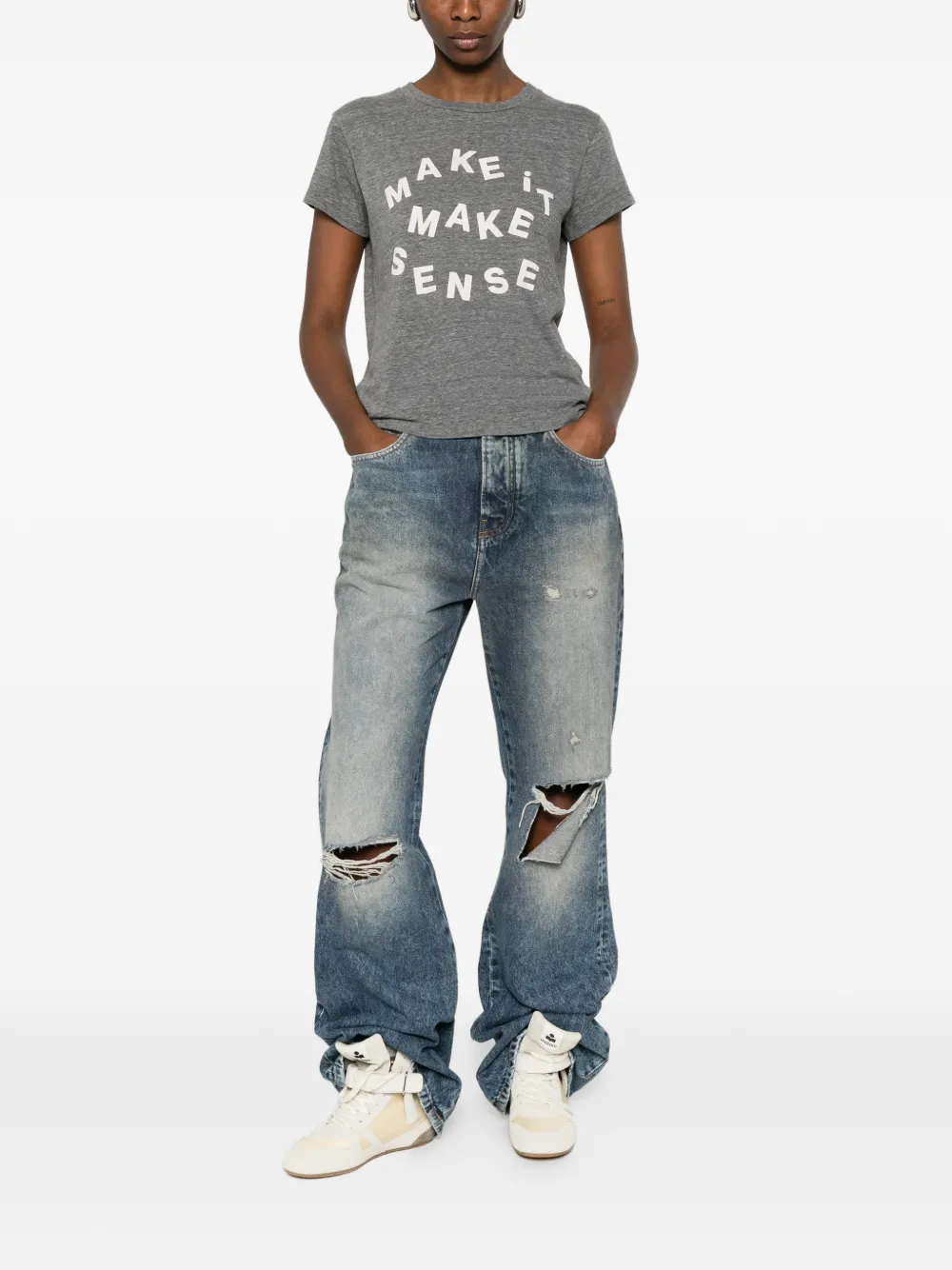  Mother Grey T-shirt 