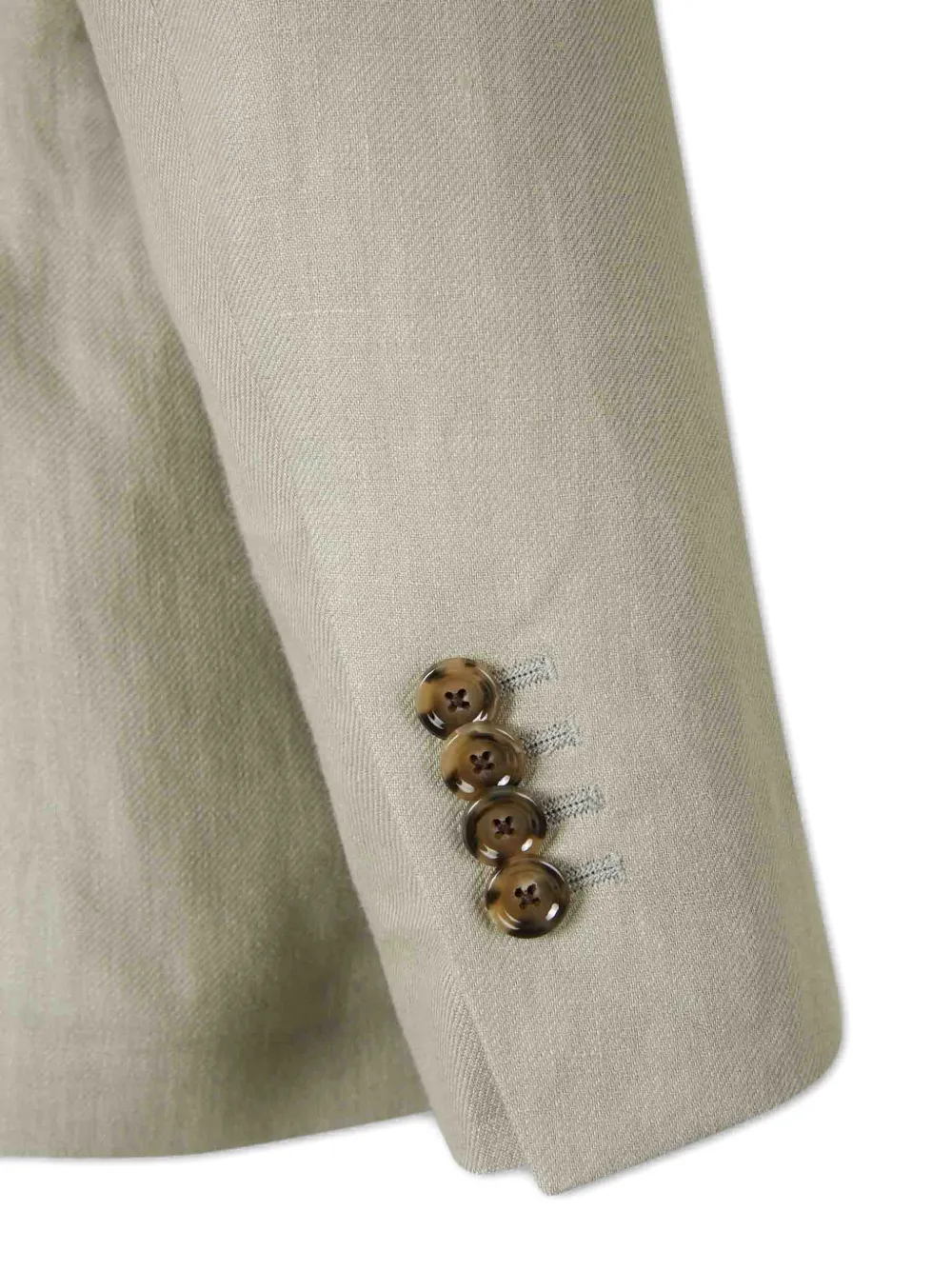 Lardini Pak met enkele rij knopen Beige