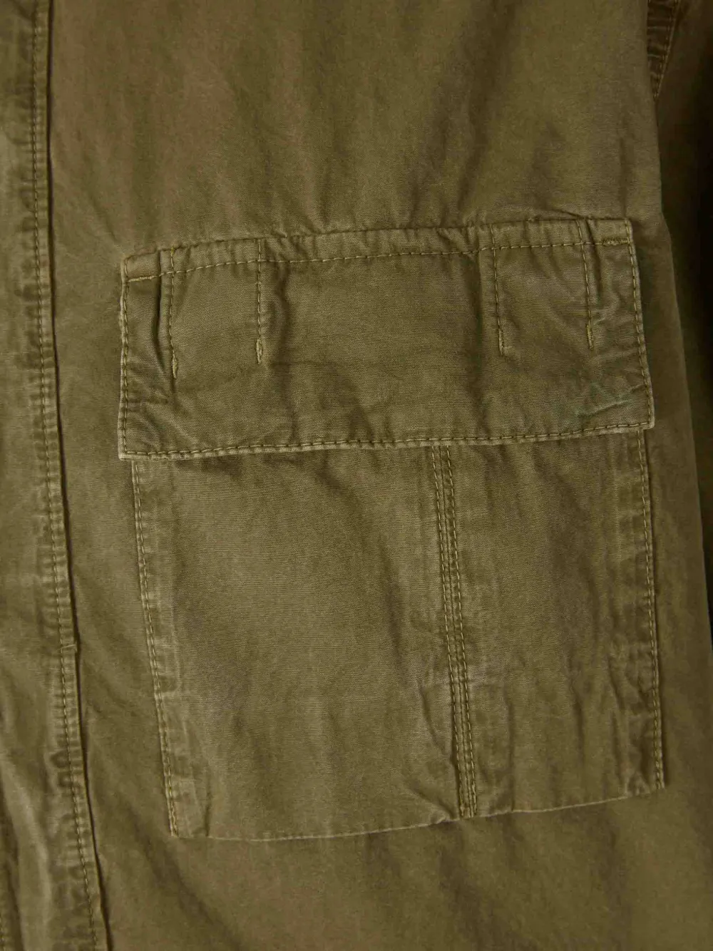 Stone Island Overhemd met borstzak Groen