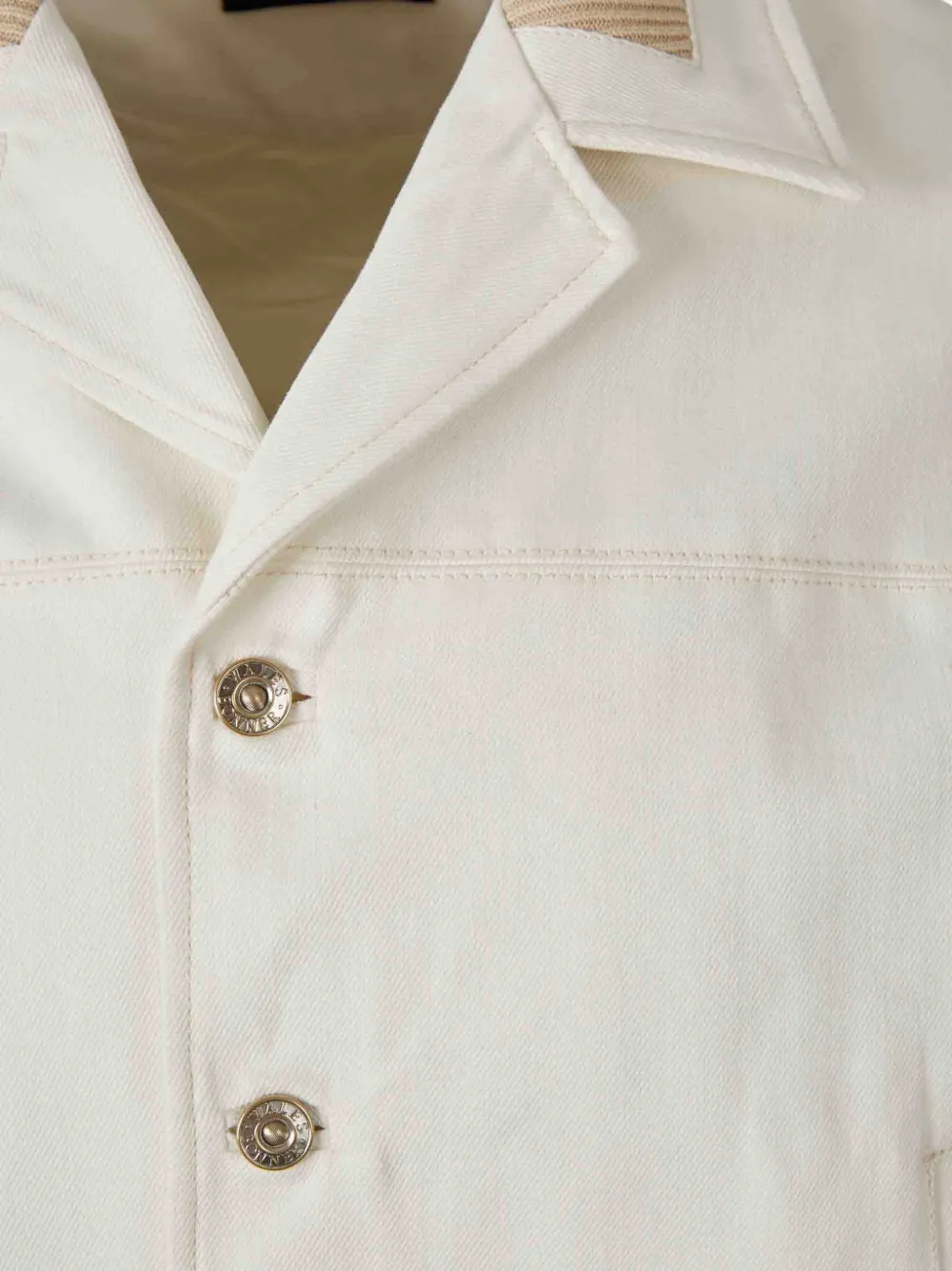  Wales Bonner Study Denim Jacket - Neutrals 