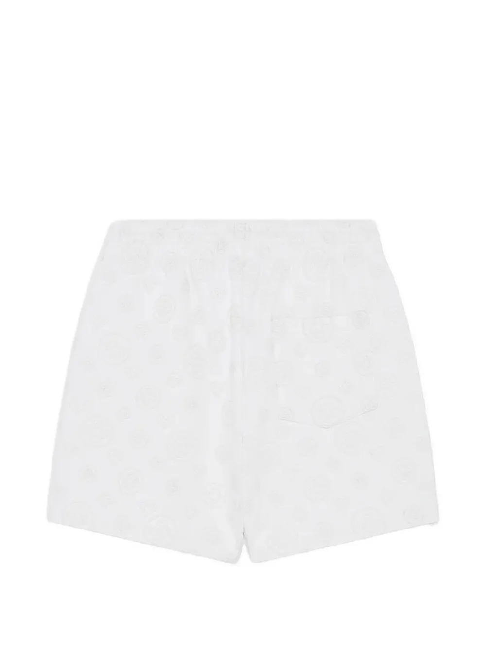Casablanca Katoenen shorts met monogram Wit