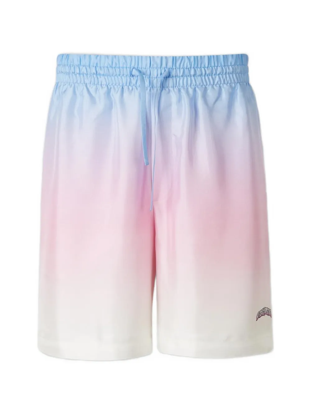 Casablanca gradient print drawstring shorts - Blu