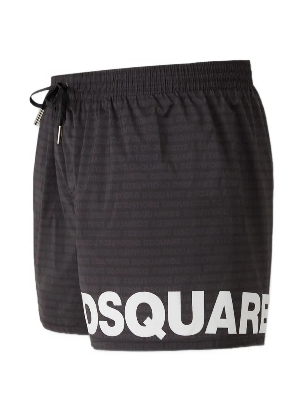  Dsquared2 Monogram Logo Swim Short - Black 