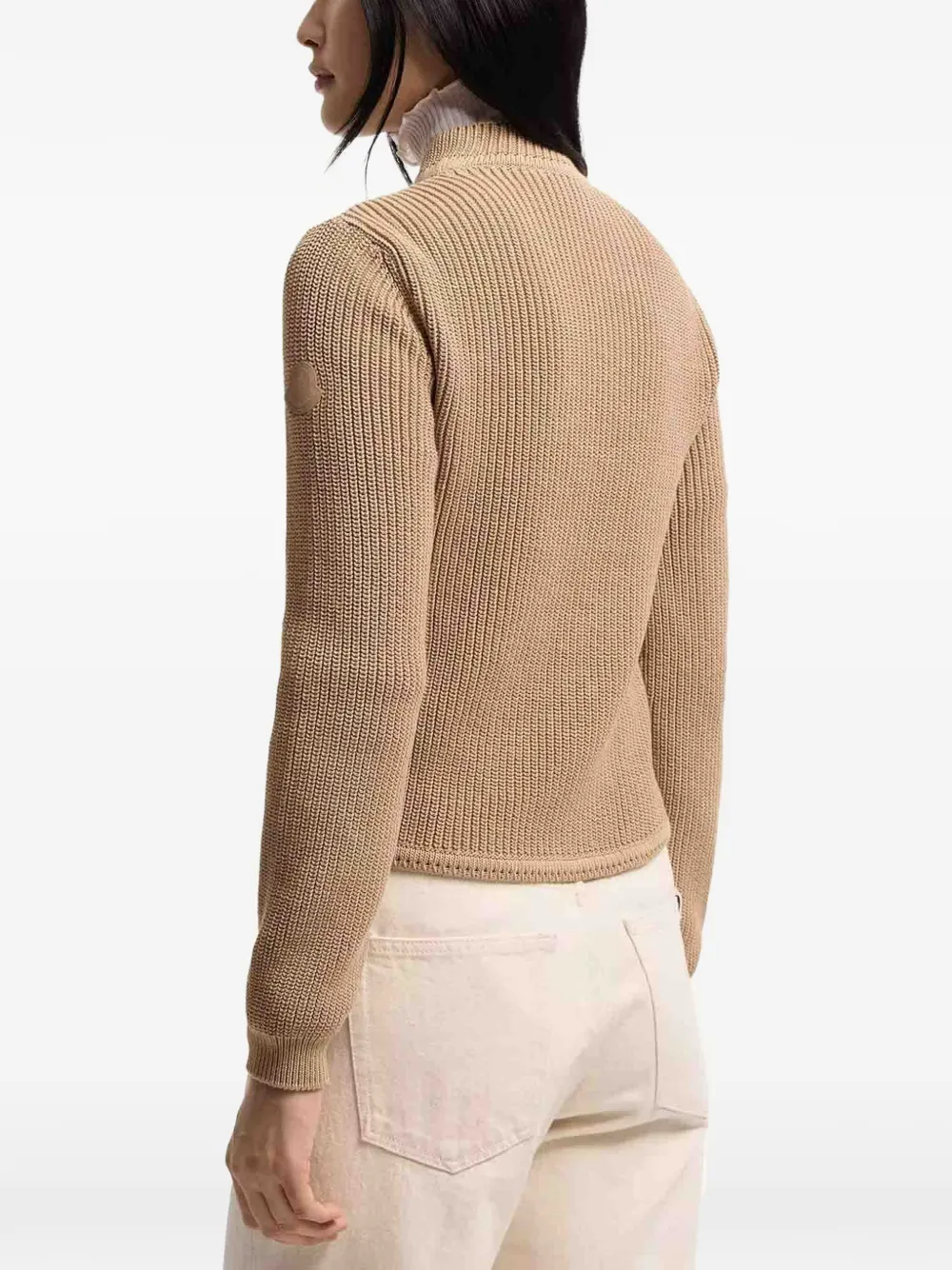 Moncler Vest met vlakken Beige