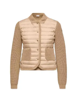Moncler ストライプ リブカーディガン | レッド | FARFETCH JP