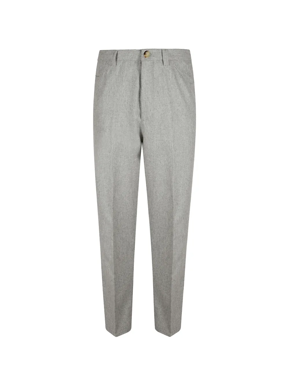 Brunello Cucinelli slant-pockets trousers - Grigio
