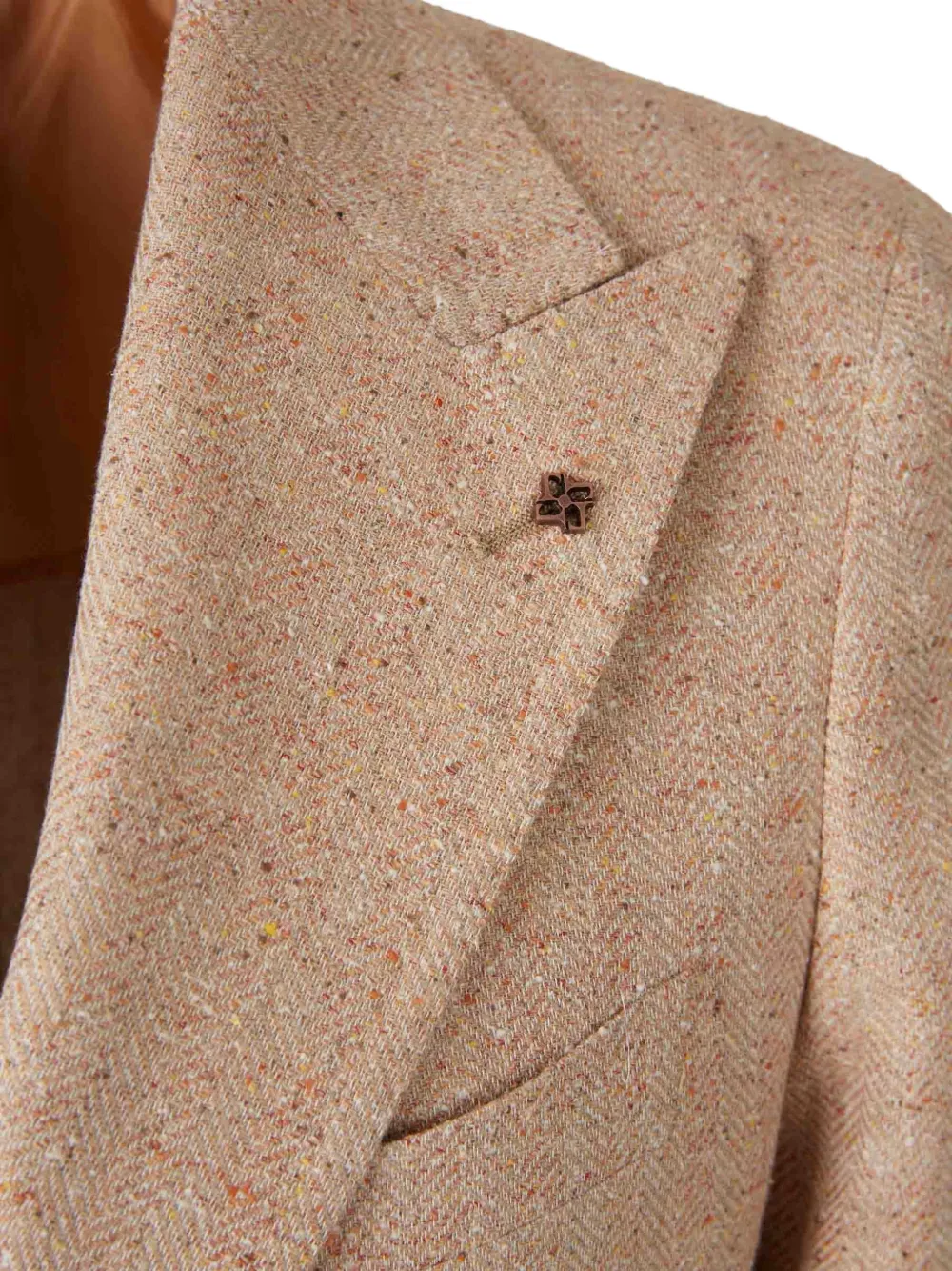 Tagliatore Blazer met enkele rij knopen Oranje