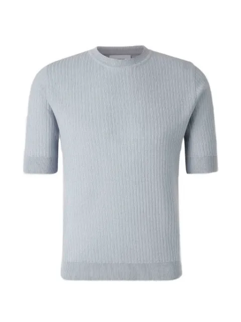 Lardini ribbed-knit T-shirt