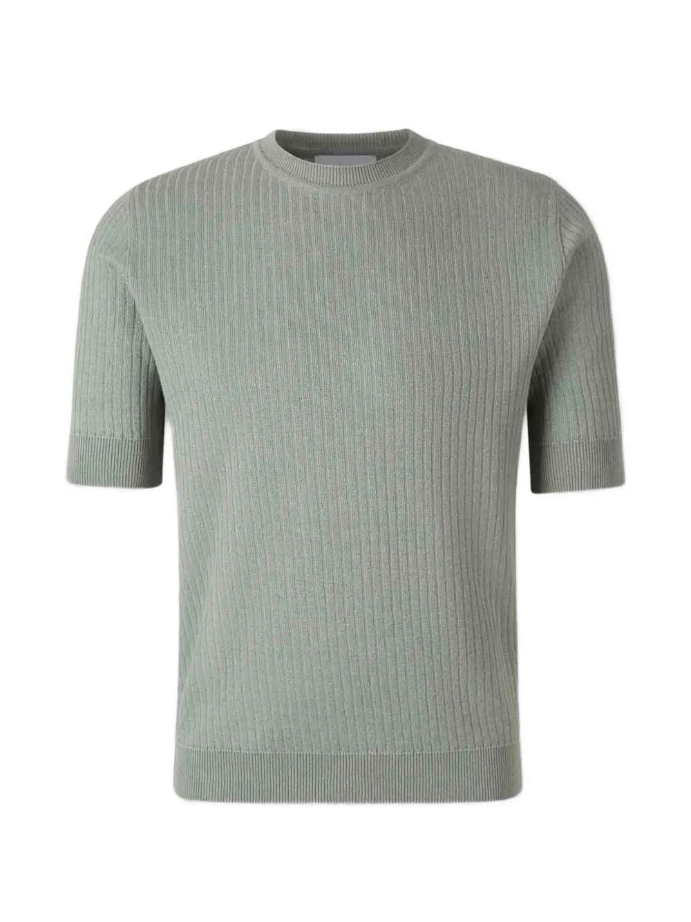 Lardini ribbed-knit T-shirt - Verde