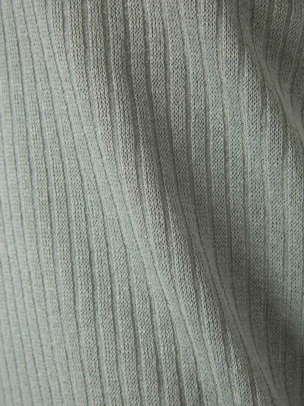 Lardini Ribgebreid T-shirt Groen