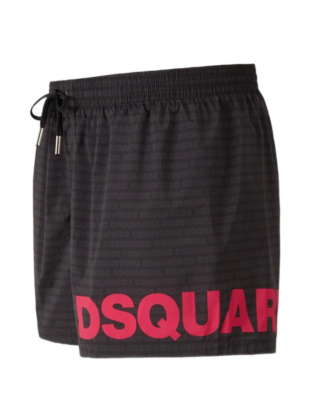  Dsquared2 Monogram Logo Swim Short - Black 