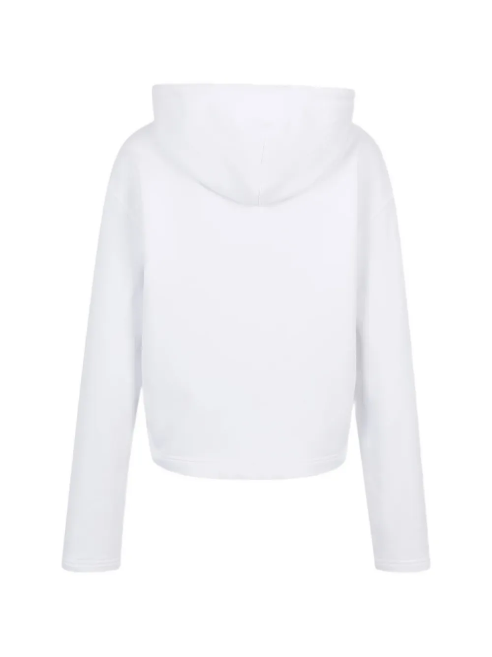 AMI Paris Ami de Coeur hoodie met borduurwerk en rits Wit