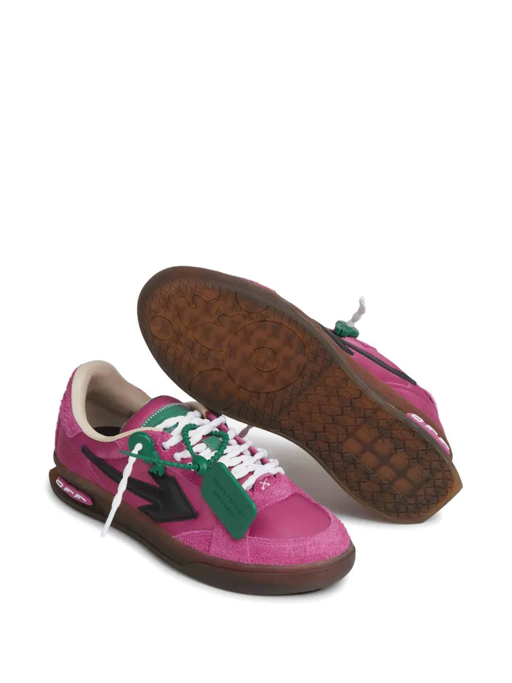 Off-White Sneakers met Arrow-applicatie Roze