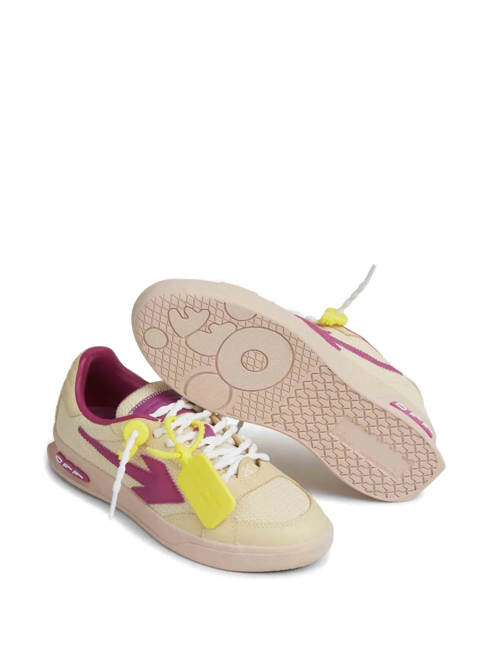 Off-White Arrow low-top sneakers Beige