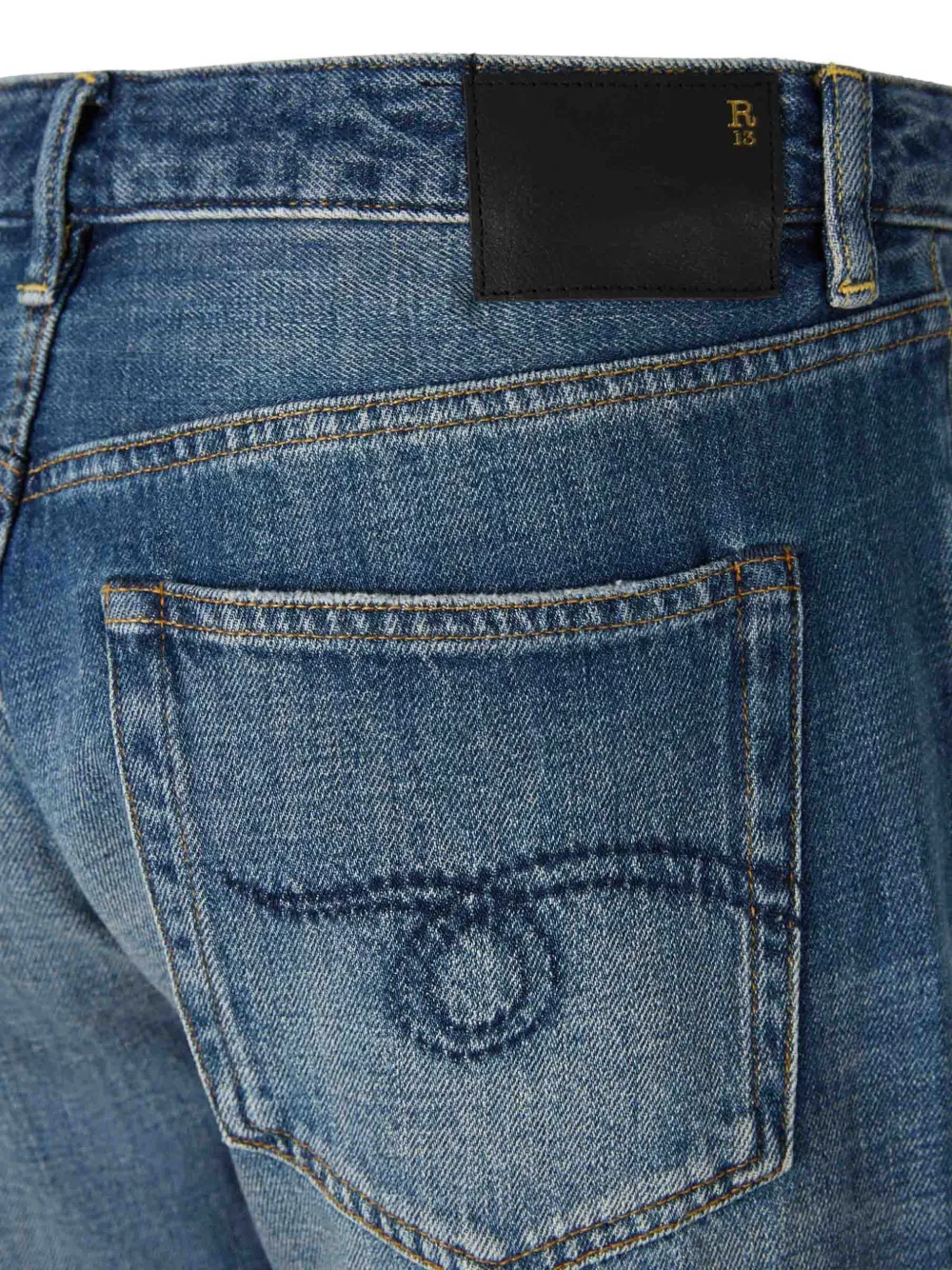 R13 Joan jeans Blauw