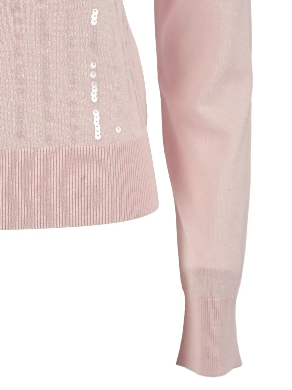  Max Mara Sequin-embellished Top - Pink 