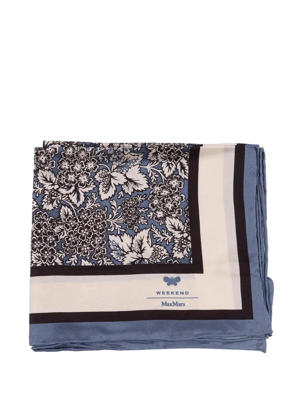 Weekend Max Mara WkaOnesto floral-print scarf - Blu