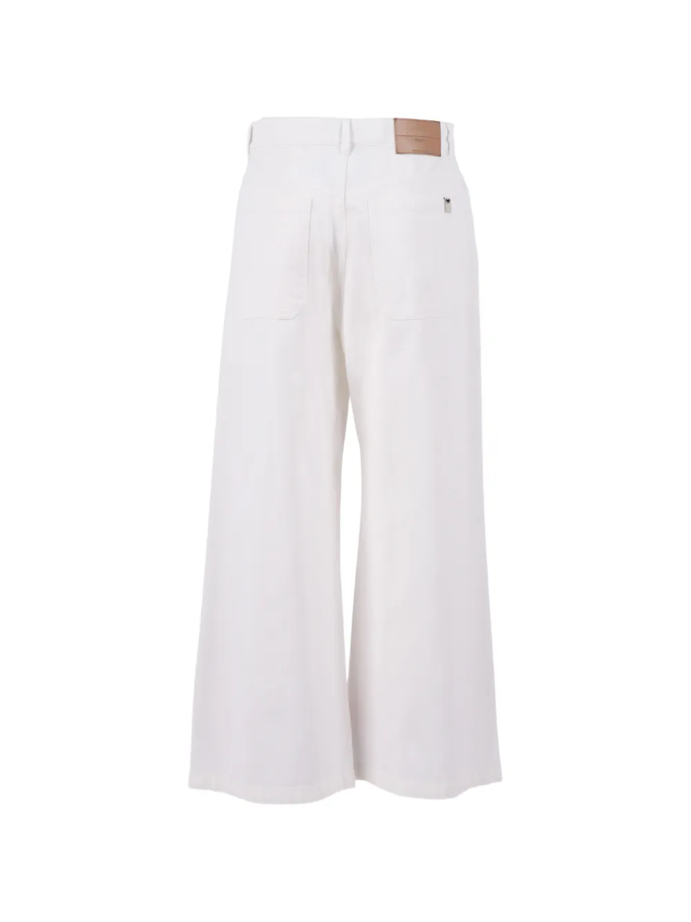 Floral-Embroidered Trousers
