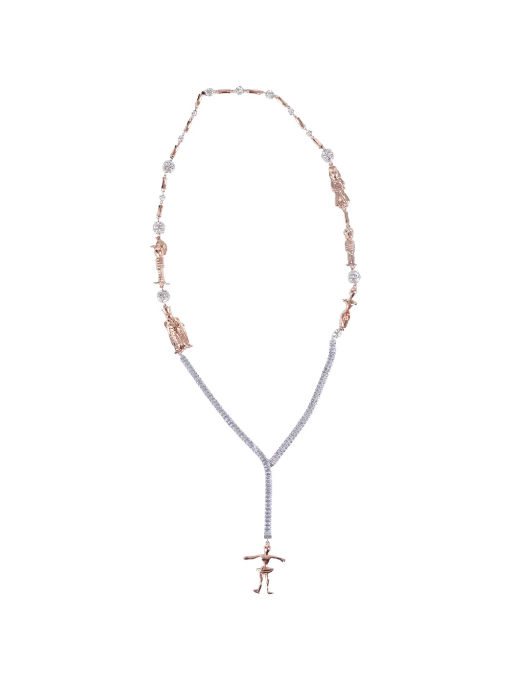 Weekend Max Mara pendant-detail necklace - Rosa