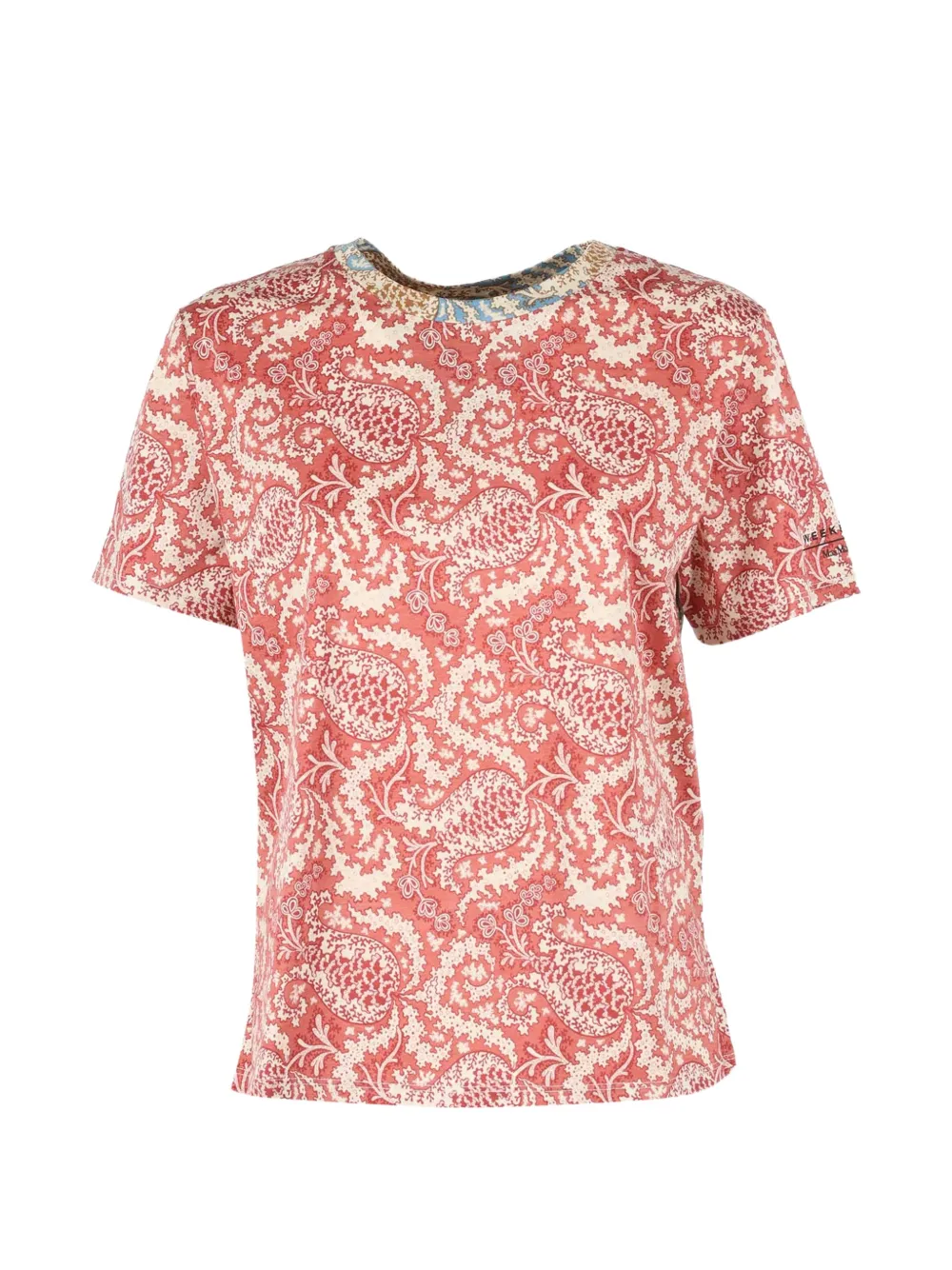 Weekend Max Mara patterned T-shirt - Rosso