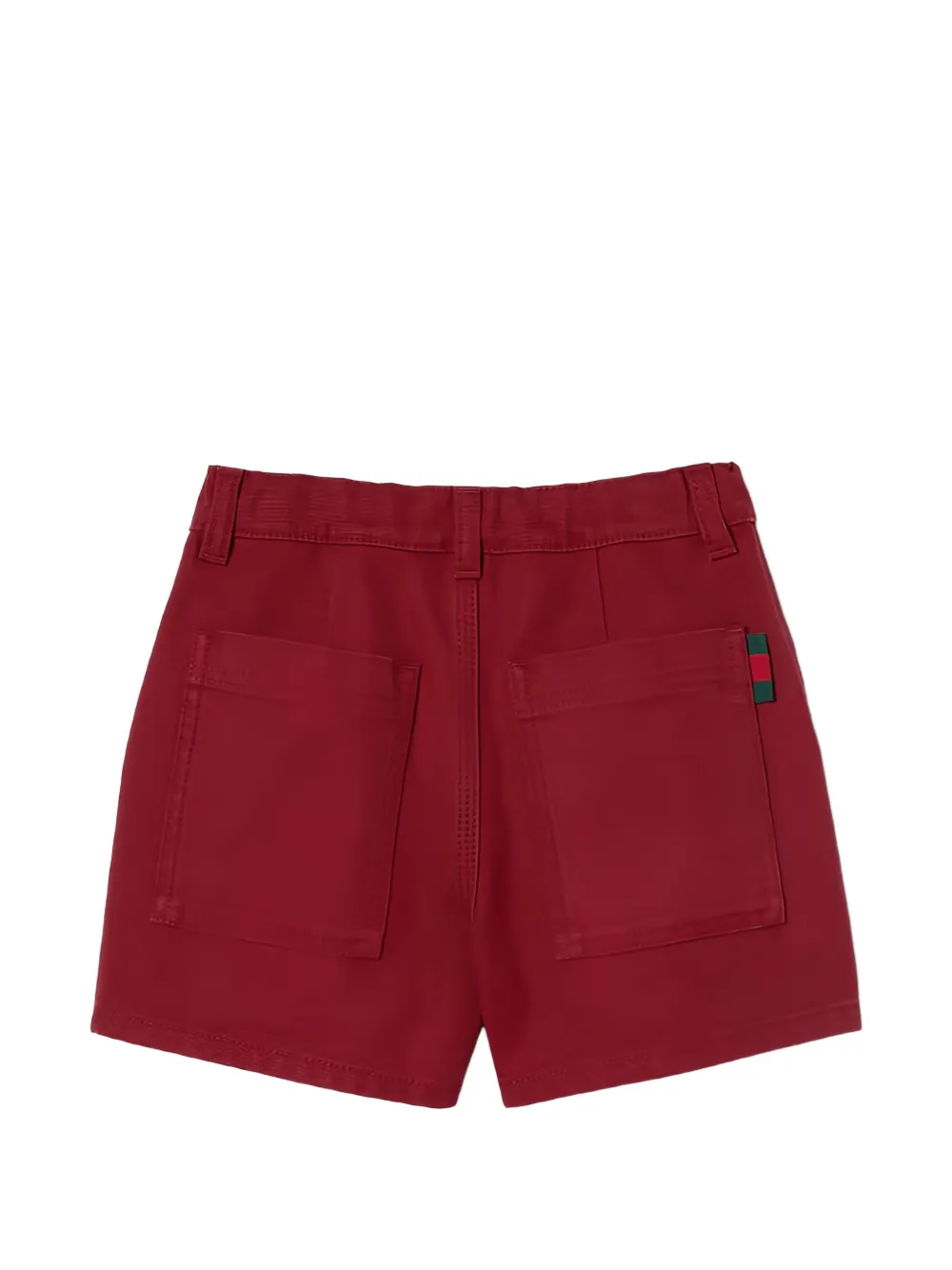  Gucci Kids Patch-pocket Shorts - Red 
