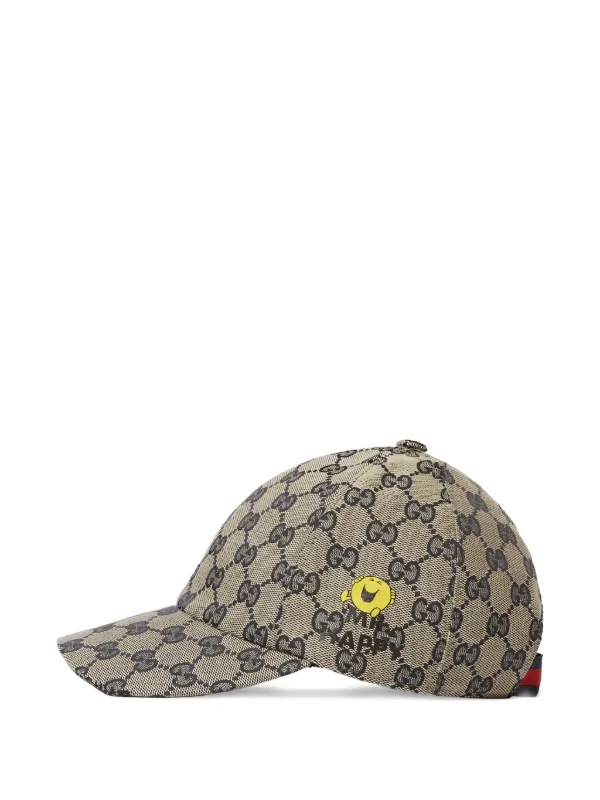 Gucci Kids x MR. スニーカー MEN™ キャップ | ニュートラル | FARFETCH JP