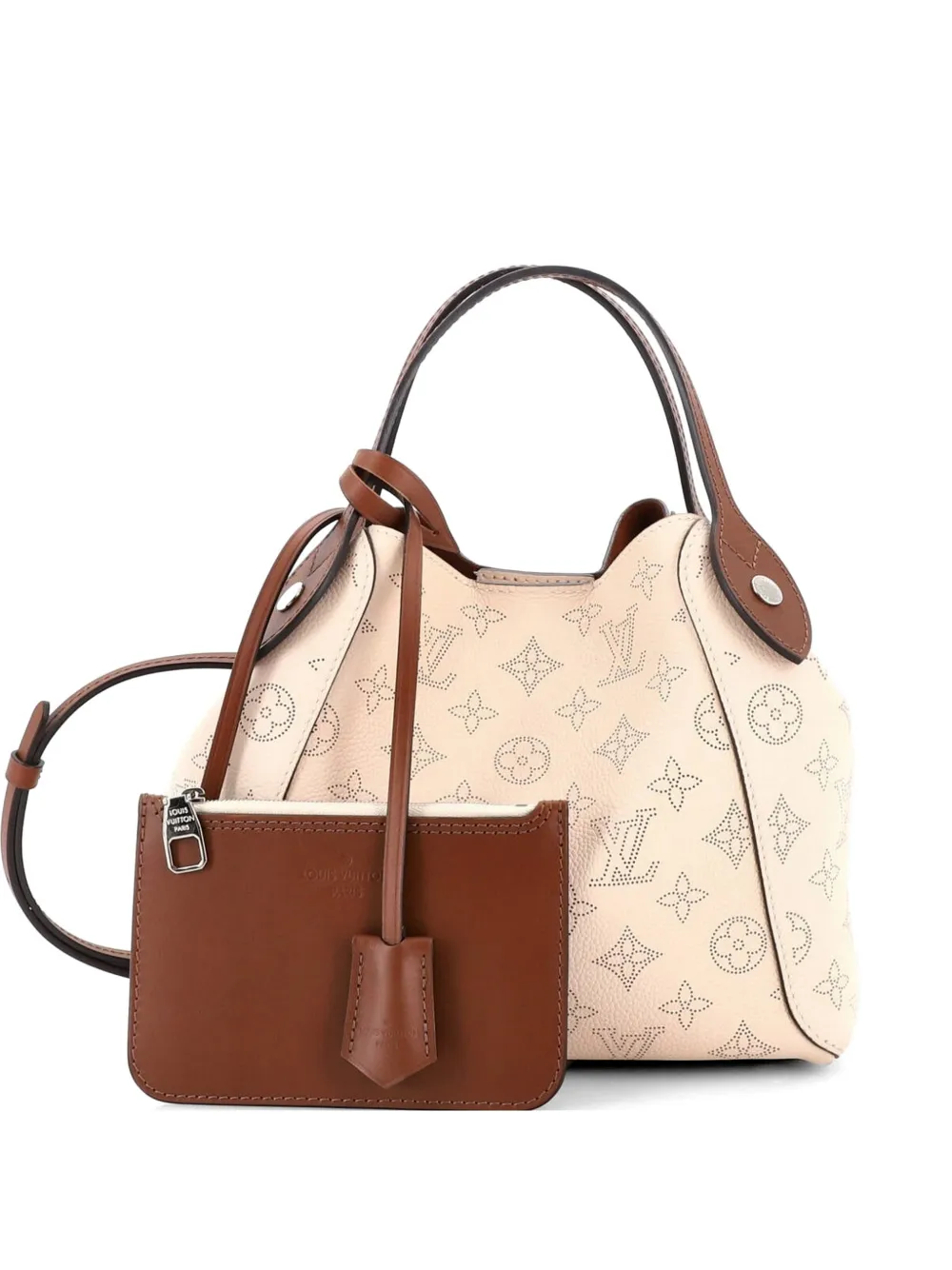 Louis Vuitton Pre-Owned Borsa a spalla Hina Mahina PM in pelle - Toni neutri