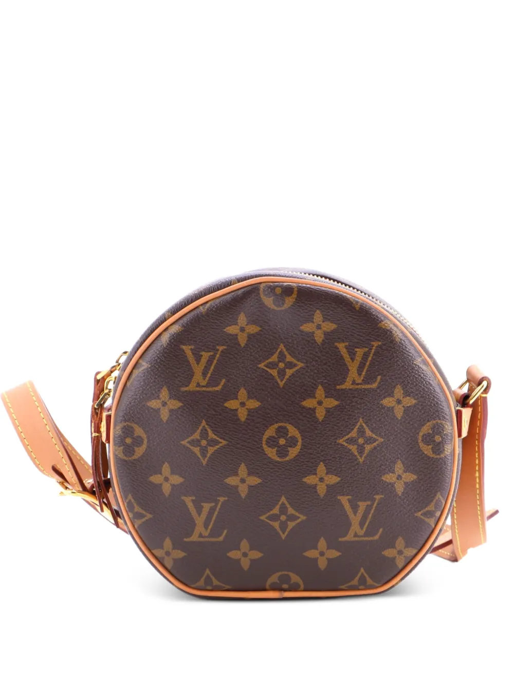 Louis Vuitton Pre-Owned Borsa a tracolla Boite Chapeau Souple Bag PM in tela con monogramma - Marrone