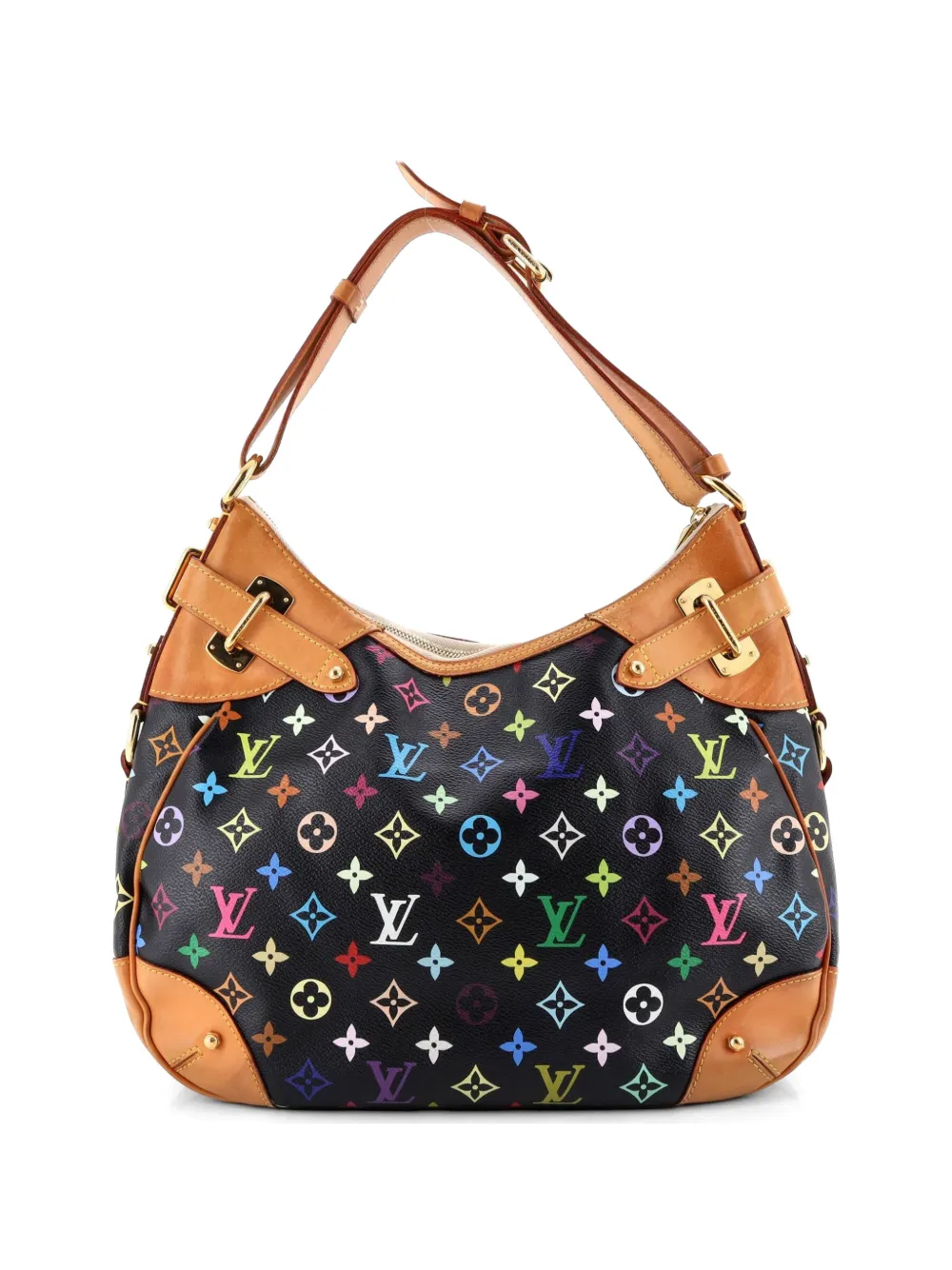 Greta Handbag Monogram Multicolor hobo bag