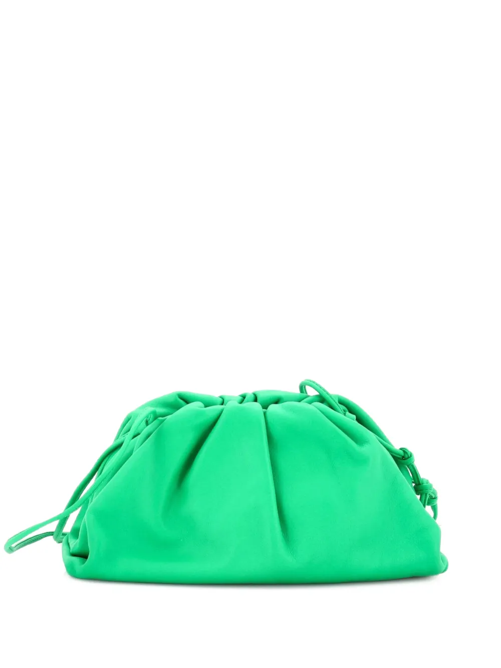 Bottega Veneta Pre-Owned Borsa a tracolla The Pouch mini in pelle - Verde