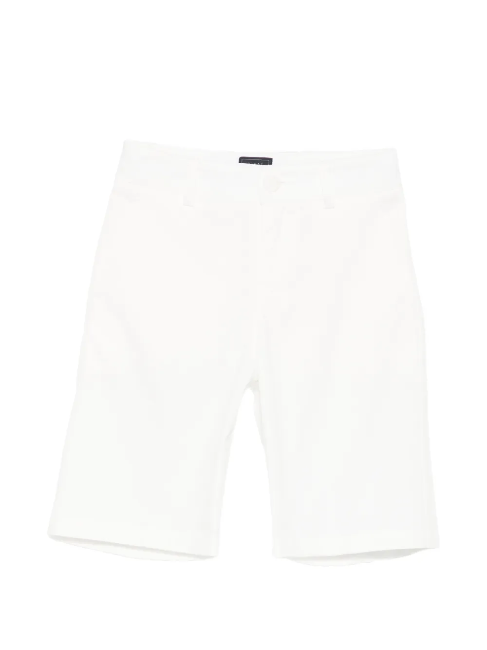 Fay Kids pressed-crease shorts - Bianco