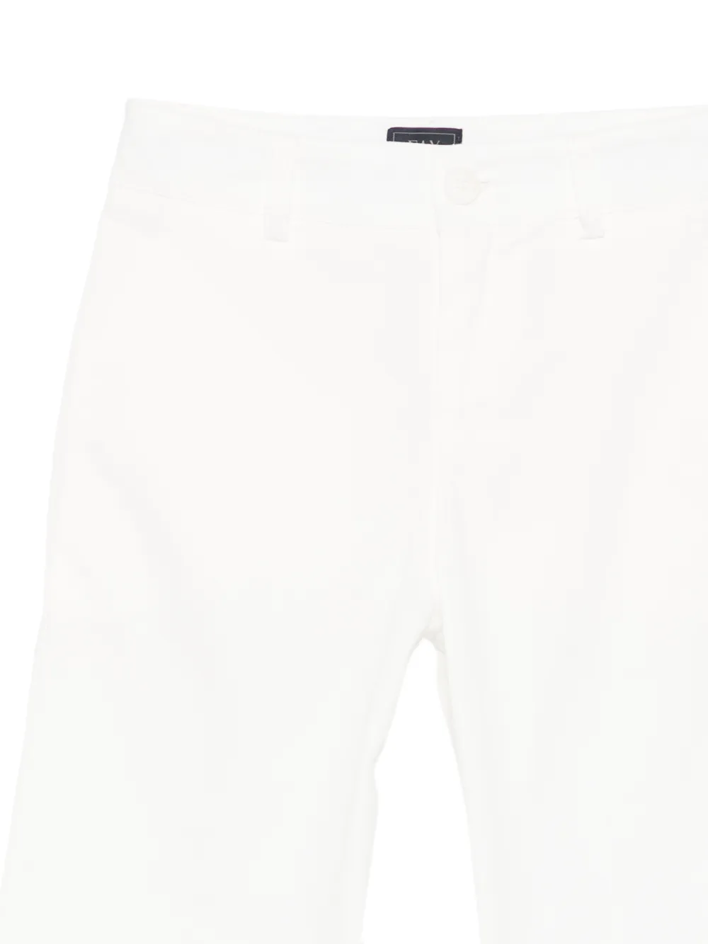 Fay Kids Geplooide shorts Wit