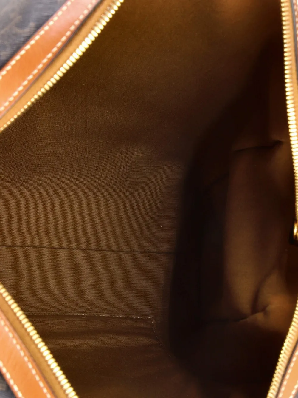 Boston Bag Triomphe Coated Canvas Vertical Handbag