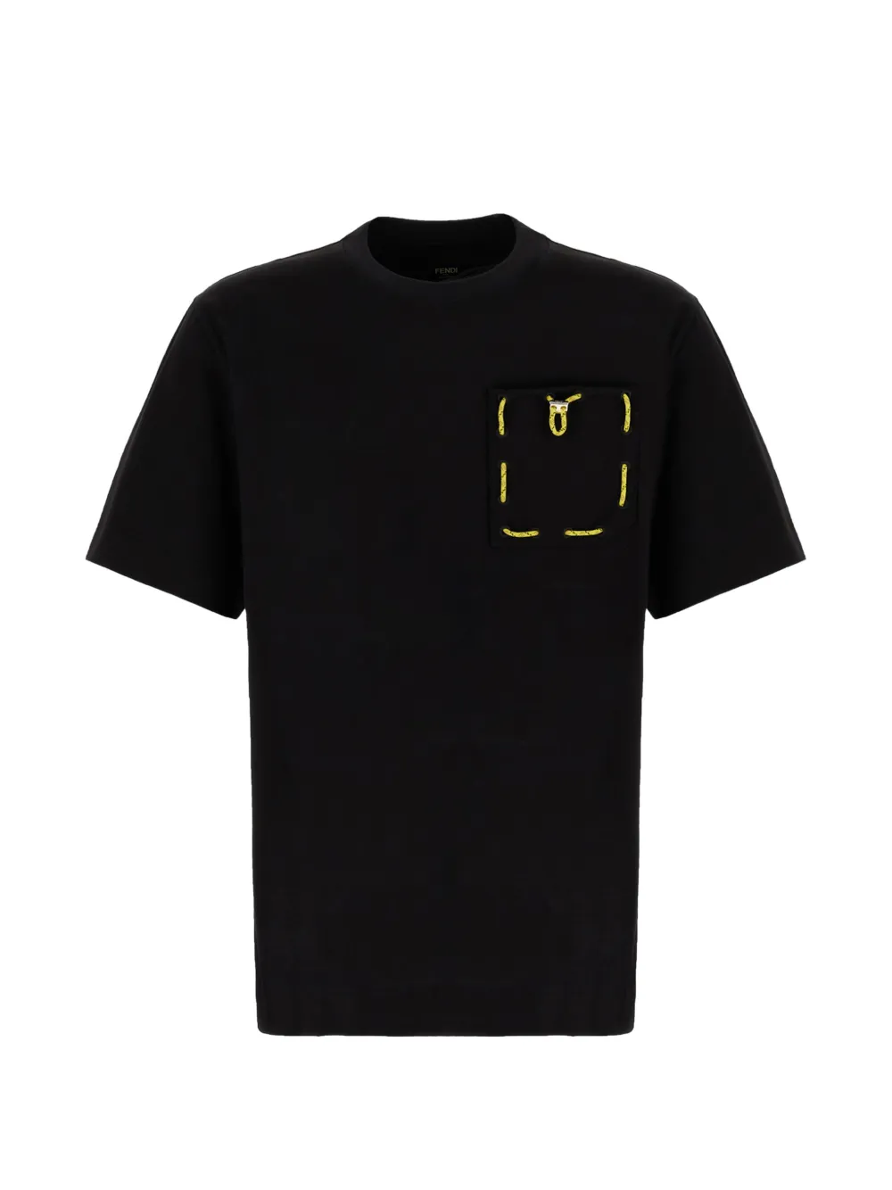 FENDI pocket-detail T-shirt - Nero