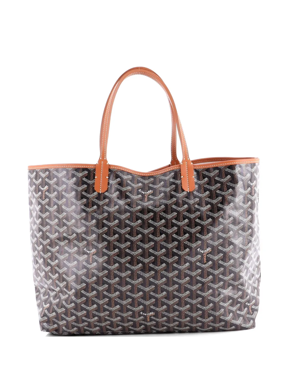 Goyard Pre-Owned Saint Louis Coated Canvas PM tote bag - Braun