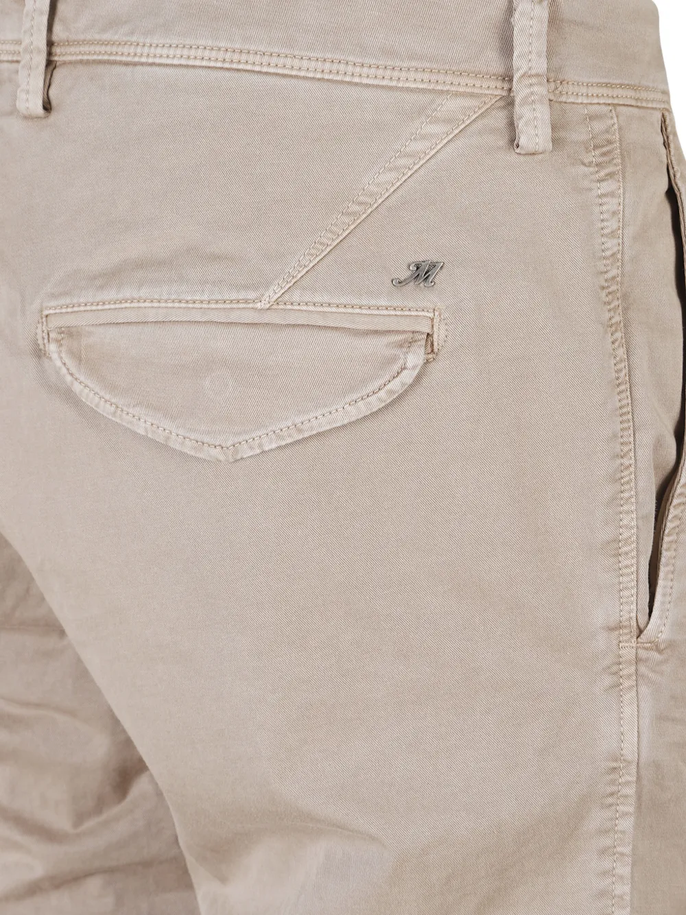  Mason's Eisenhower Cuffed Trousers - Neutrals 