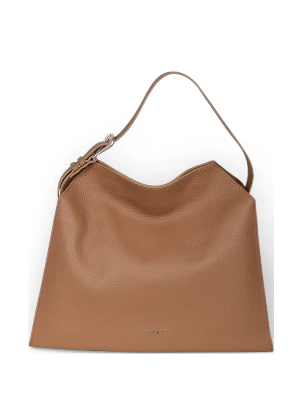 Orciani medium Trinity tote bag - Marrone