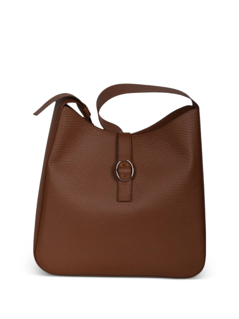 Orciani leather crossbody bag - Marrone
