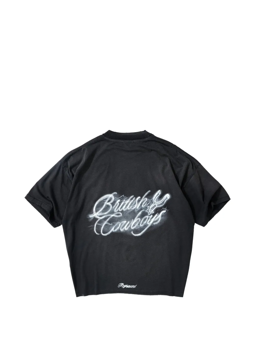 Represent British Cowboys T-shirt Zwart